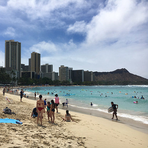Honolulu - Waikiki Beach